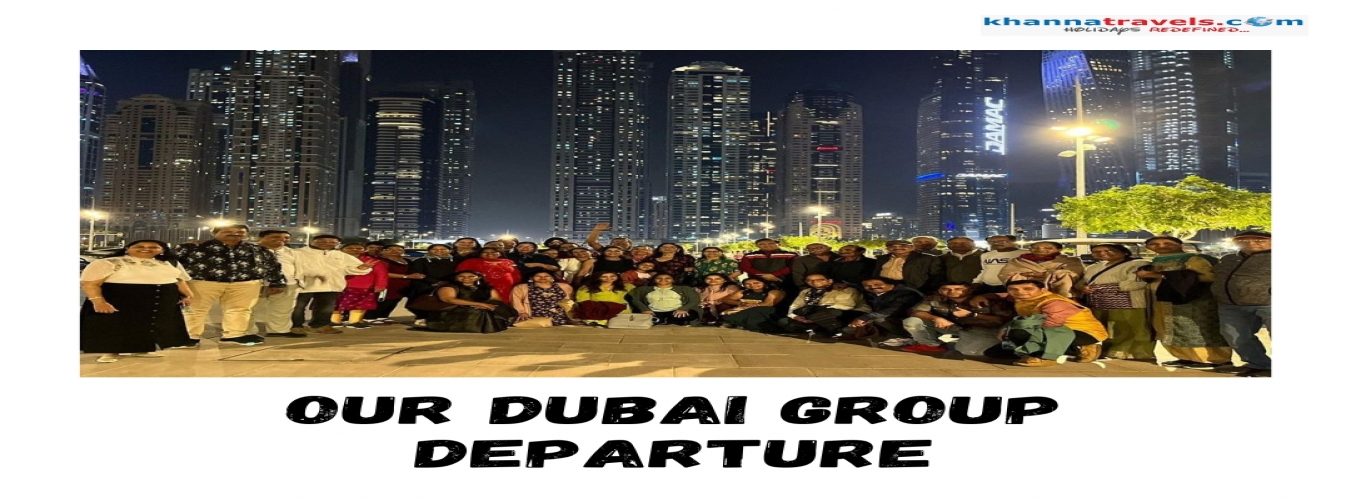 Our Dubai Group Departure 